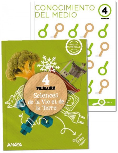 SCIENCES DE LA VIE ET DE LA TERRE 4ºPRIMARIA LIVRE ANDALUCIA 2023